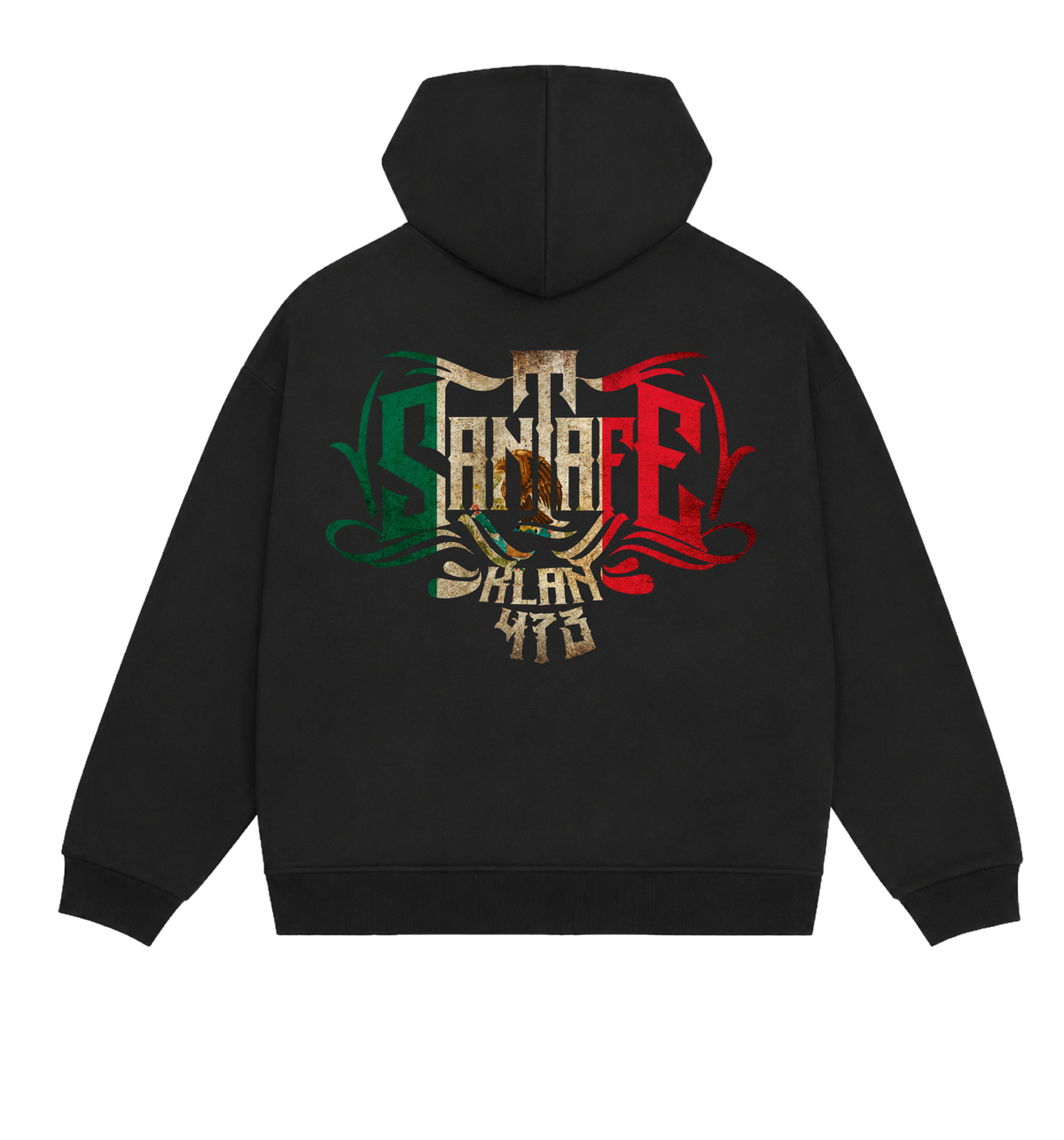 Santa Fe Klan-Hoodie Mex-473 (Black Hoodie)