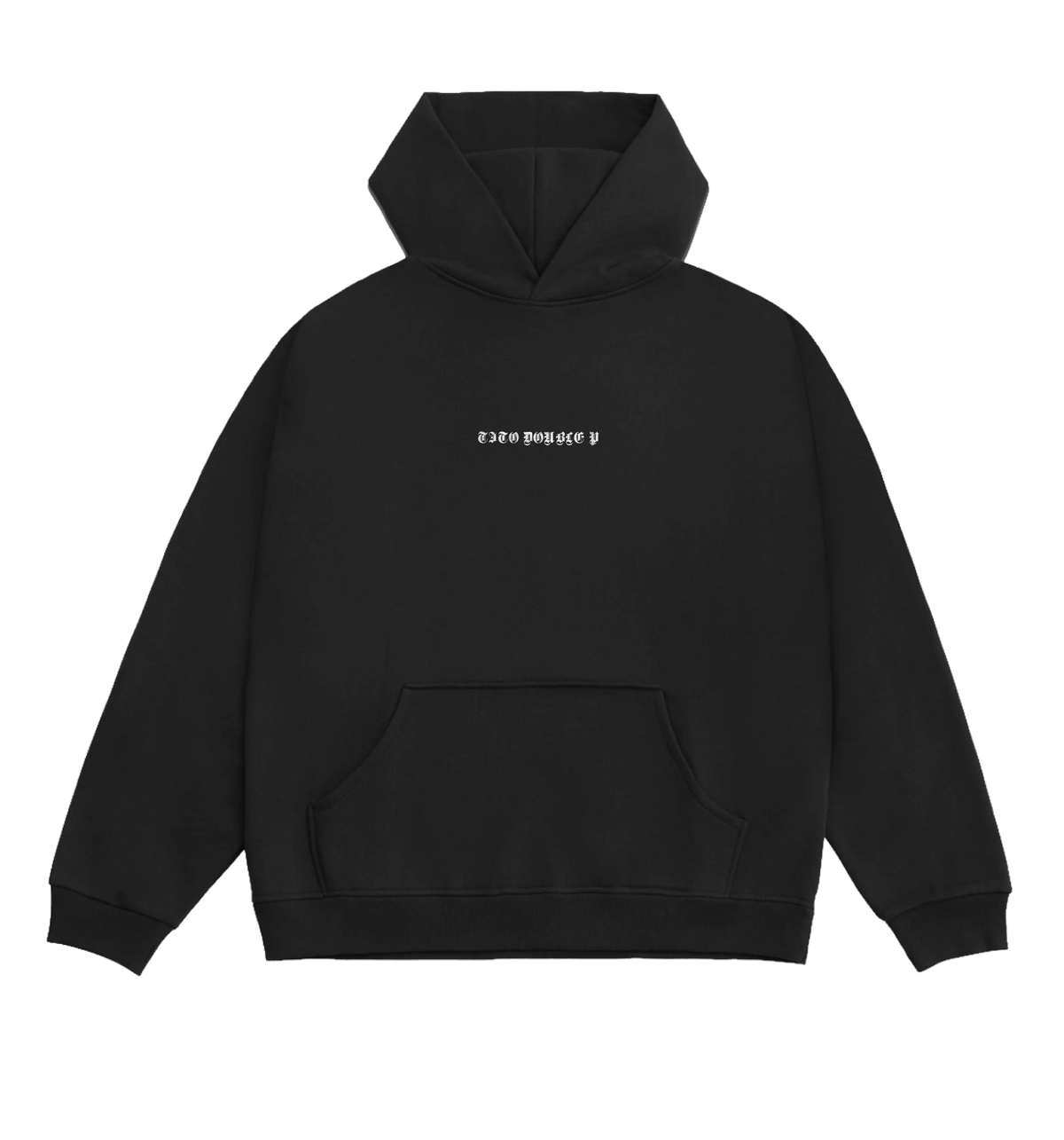 Tito Double P-Hoodie Acomodo (Black Hoodie)